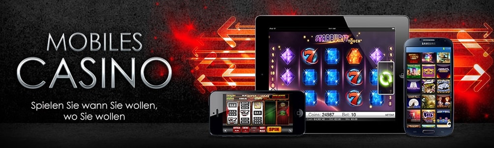 Mobiles Casino - Spielen Sie wann und wo Sie wollen